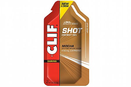 Clifbar Clif Shot Energy Gel Mochaw/50Mg Caffeine Box of 24 