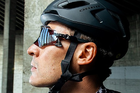 Oakley ARO5 Race Road Helmet (2023) I.C.E. / Black Reflective - Medium at TriSports