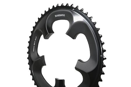 Double Shimano Ultegra FC-6750 Chainring 50T Glossy Grey 110mm BCD