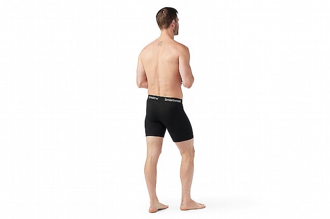 Smartwool Mens Wind Boxer Brief Black