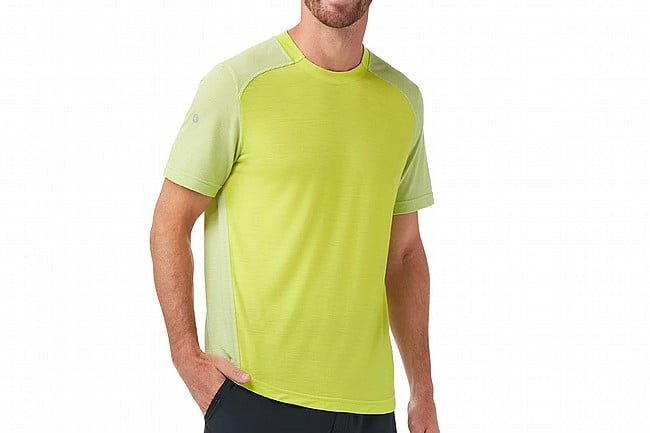 Smartwool Mens Active Mesh Short Sleeve  Limeade