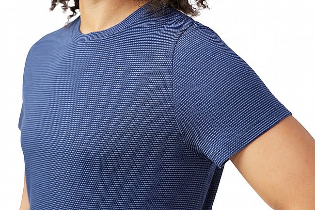 Smartwool Womens Active Mesh Short Sleeve Nightfall/Deep Navy