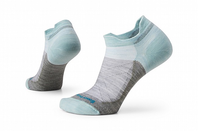 Smartwool Womens Cycle Zero Cushion Low Ankle Socks Frosty Green