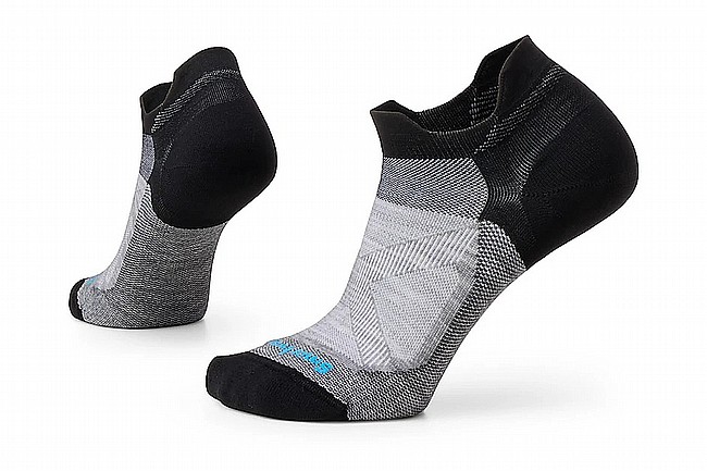 Smartwool Womens Cycle Zero Cushion Low Ankle Socks Black