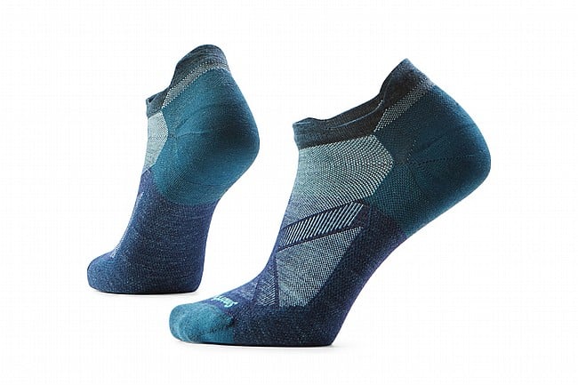 Smartwool Womens Cycle Zero Cushion Low Ankle Socks Twilight Blue