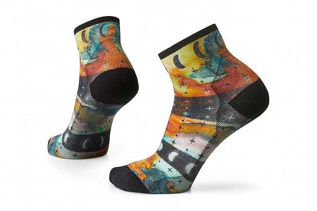 Smartwool Womens Bike Celestial Print Ankle Socks Celestial Print