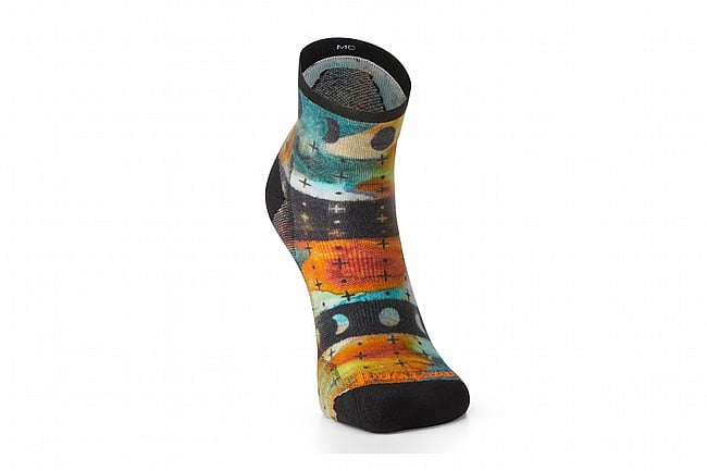 Smartwool Womens Bike Celestial Print Ankle Socks Celestial Print