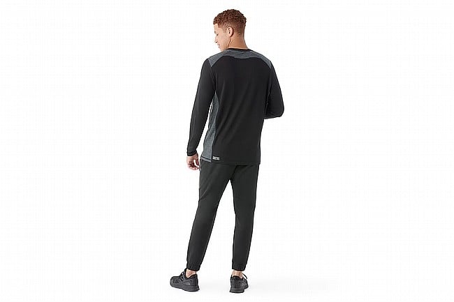 Smartwool Mens Active Long Sleeve Tech Tee Black