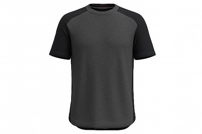 Smartwool Mens Active Mesh Short Sleeve Charcoal Heather