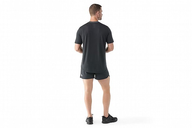 Smartwool Mens Active Mesh Short Sleeve Charcoal Heather