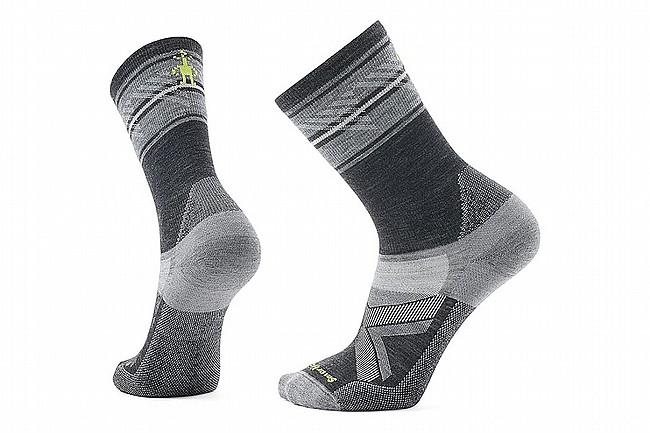 Smartwool Bike Targeted Cushion Cold Weather Crew Socks Charcoal