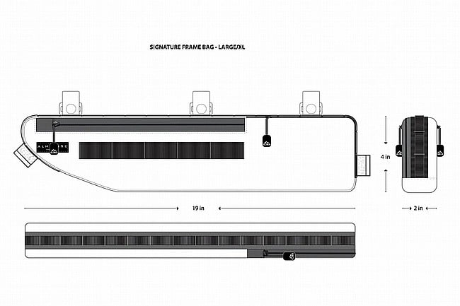 ALMSTHRE Signature Frame Bag 