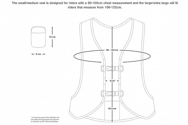 Apidura Packable Visibility Vest SM/MD