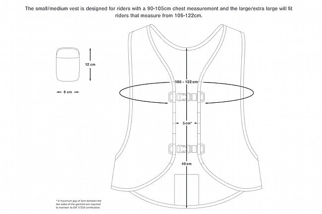 Apidura Packable Visibility Vest LG/XL