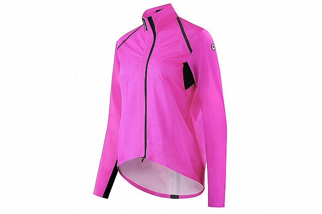 Assos Womens UMA GTV Rain Jacket S11 Optic Pink