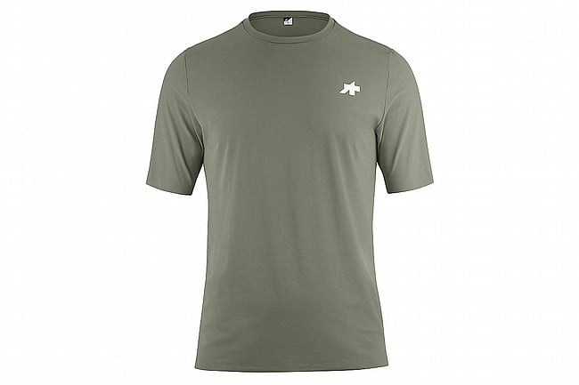 Assos Mens Tactica Post Ride Tech T-Shirt Edge Green