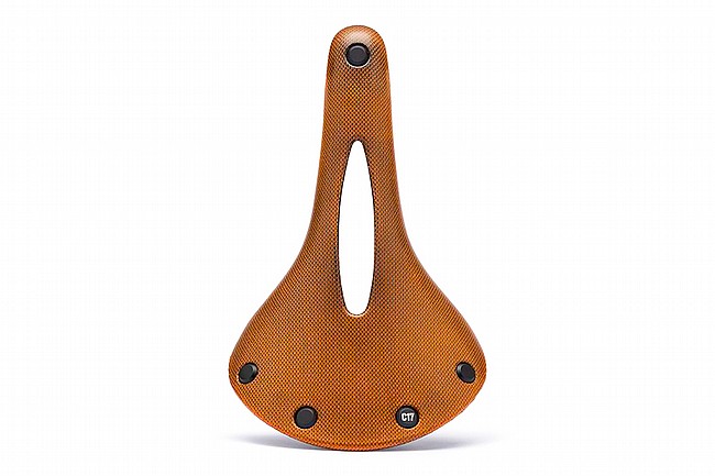 Brooks C17 Cambium Carved All Weather Saddle Orange