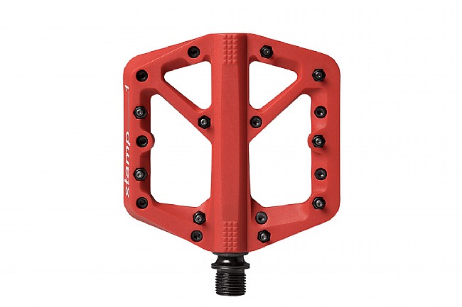 Crank Bros Stamp 1 Flat Pedals Red - Small