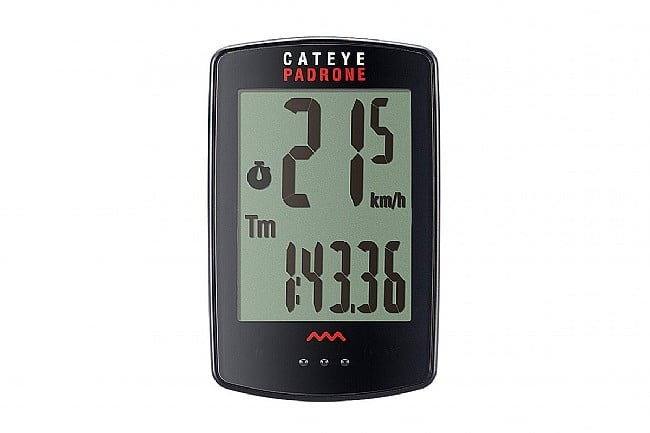 Cat Eye Padrone Wireless Bike Computer Black