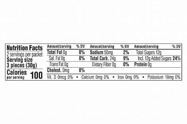 Clif Shot Bloks Energy Chews (Box of 18) Cran-Razz