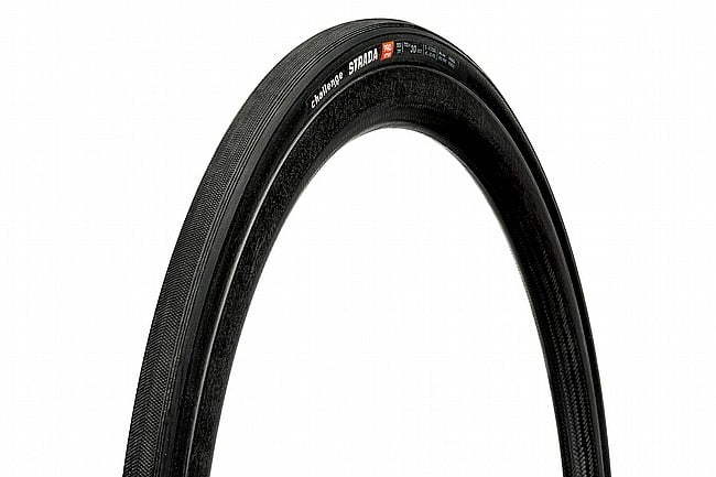 Challenge Strada PRO Tube Type Road Tire Black