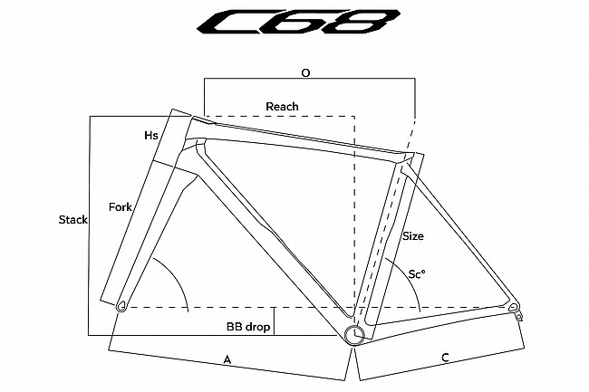 Colnago C68 Ti Road Frameset 