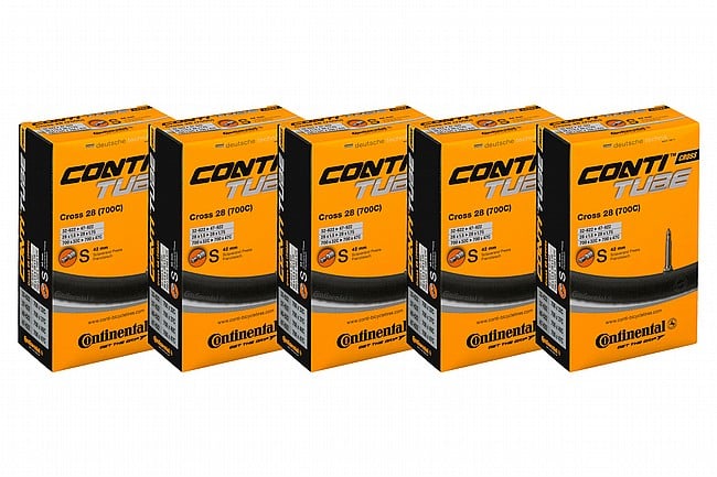 Continental Cyclocross/Gravel Tube (5-Pack) 