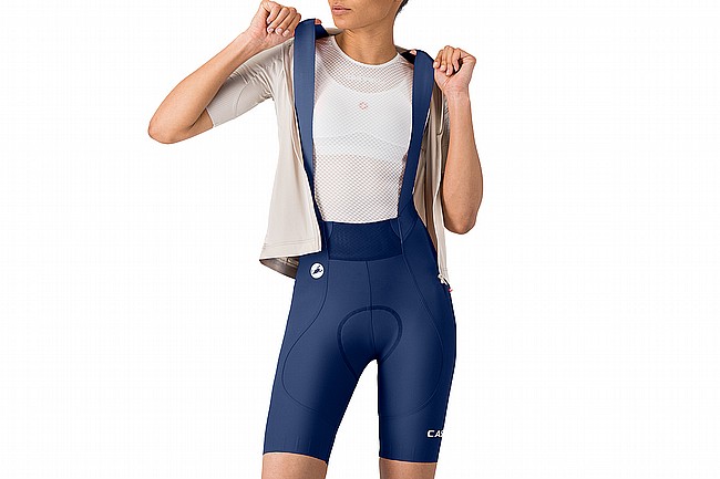 Castelli Womens Espresso 2 DT Bibshort Belgian Blue