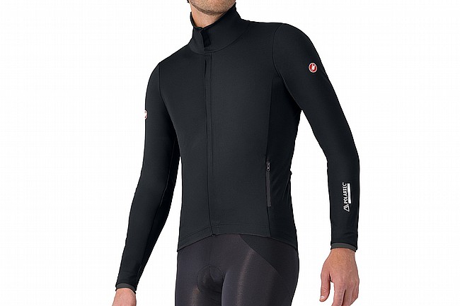 Castelli Mens Alpha 150 Jacket Light Black/Black