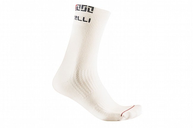 Castelli Mens Bandito Merino 18 Sock White