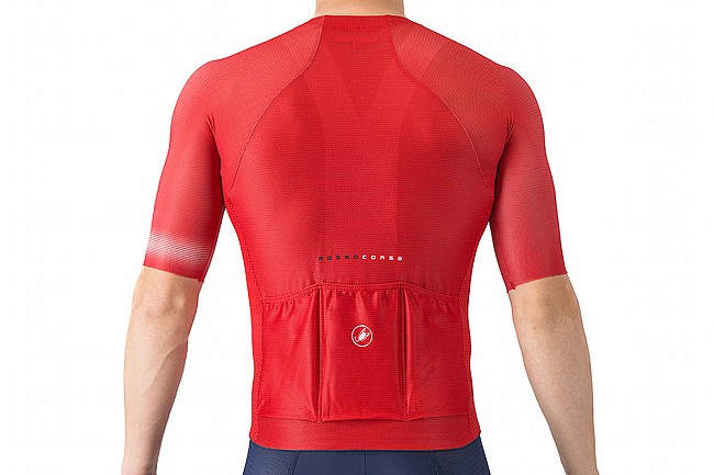 Castelli Mens Climbers A/C Jersey Red/Black