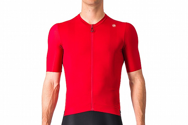 Castelli Mens Espresso Jersey Rich Red/Deep Bordeaux