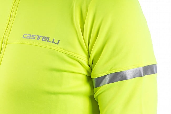 Castelli Mens Fondo 2 Jersey LTD Yellow Fluo/Reflex