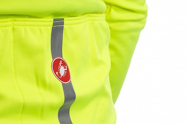 Castelli Mens Fondo 2 Jersey LTD Yellow Fluo/Reflex