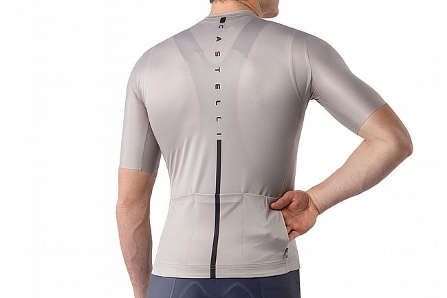 Castelli Mens Drittone Logo Jersey Clay/Belgian Blue