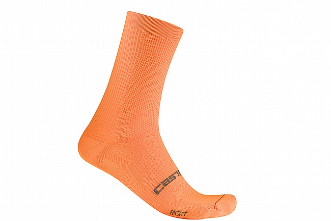 Castelli Espresso 18 Sock Vivid Orange