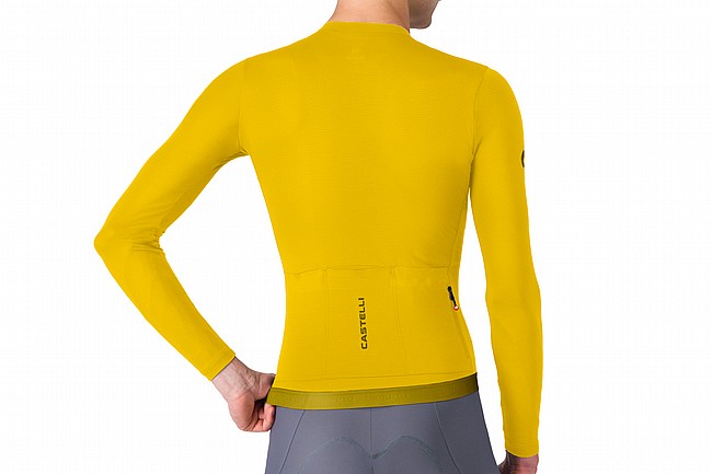 Castelli Mens Espresso 2 Long Sleeve Jersey Mango Mojito