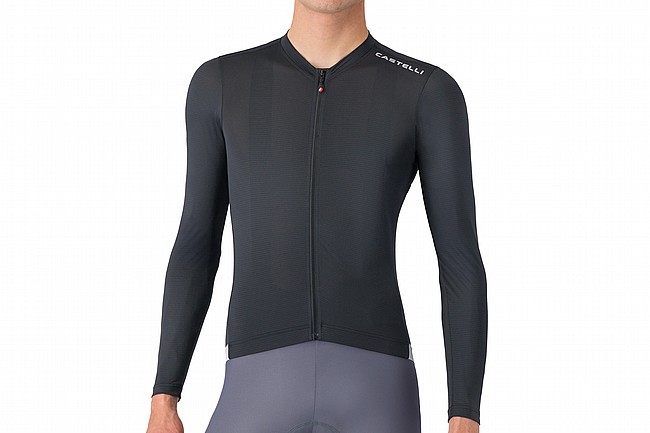 Castelli Mens Espresso 2 Long Sleeve Jersey Black