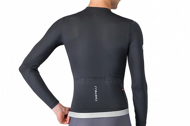 Castelli Mens Espresso 2 Long Sleeve Jersey Black