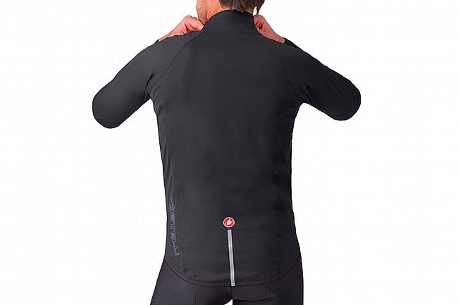Castelli Mens Emergency 3 Rain Jacket Light Black