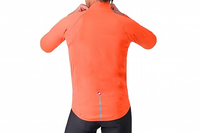 Castelli Mens Emergency 3 Rain Jacket Brilliant Orange