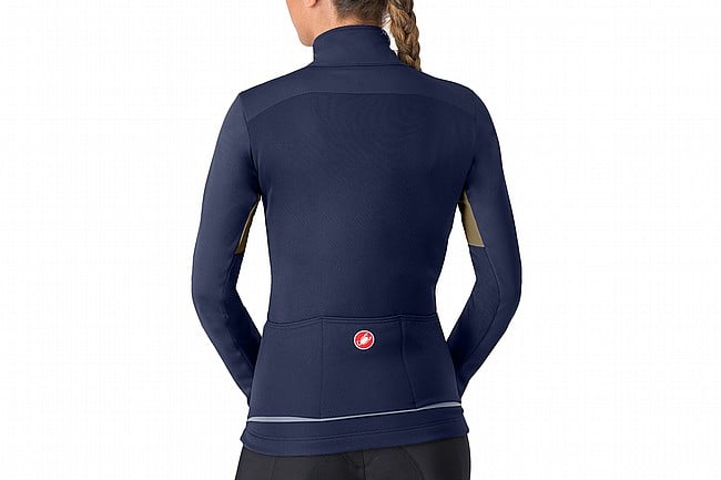 Castelli Womens Entrata 2 Jacket Belgian Blue/Olive Green