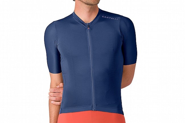 Castelli Mens Espresso 2 Jersey Belgian Blue