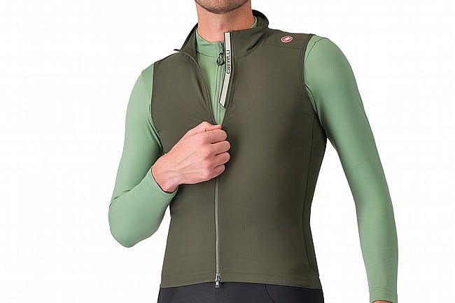 Castelli Mens Espresso Vest Deep Green