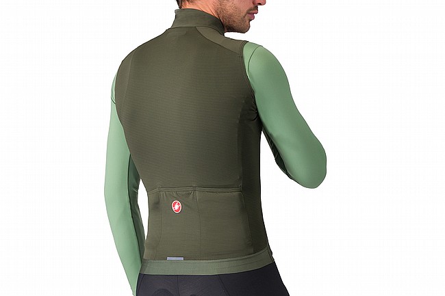 Castelli Mens Espresso Vest Deep Green