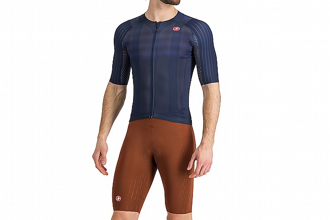 Castelli Mens Free Aero Race S Bibshort Deep Mocha