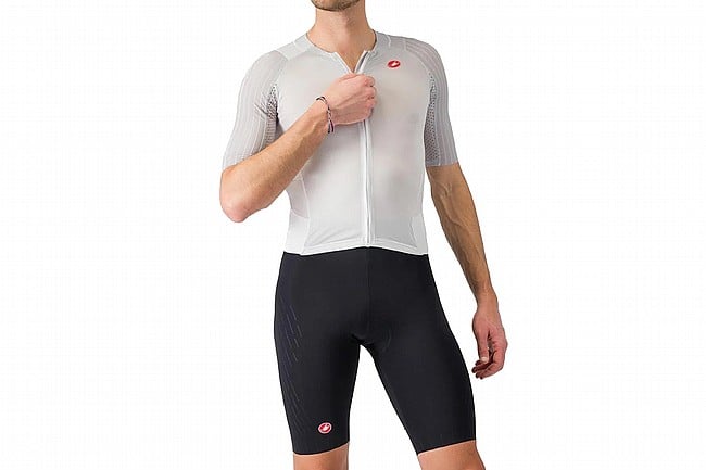 Castelli Mens Free Sanremo 3 Short Sleeve Suit Black/White