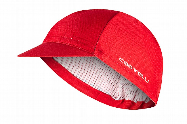Castelli Rosso Corsa 2 Cap  One Size - Rich Red