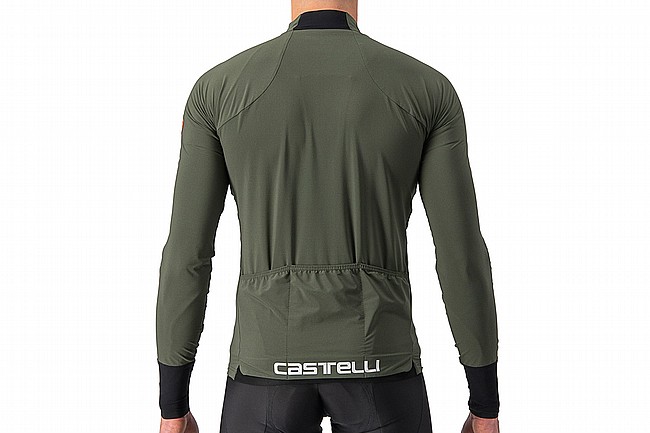 Castelli Mens Air Flight LS Jersey Military Green