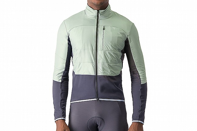 Castelli Mens Ulimited Jacket Defender Green/Dark Grey